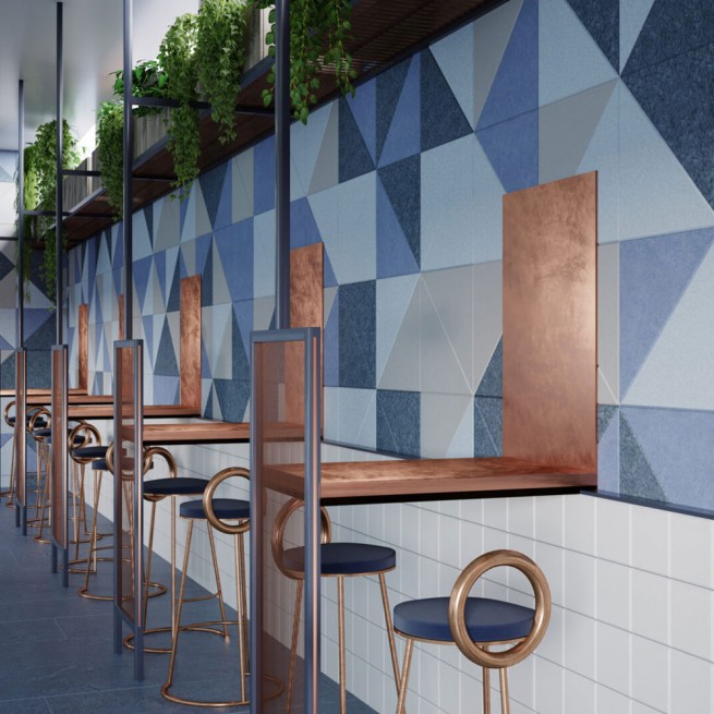 Panuri acustice Noecho, colectia Mosaic, Tria
